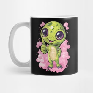Cosmic Command: The Pointing Alien Mug